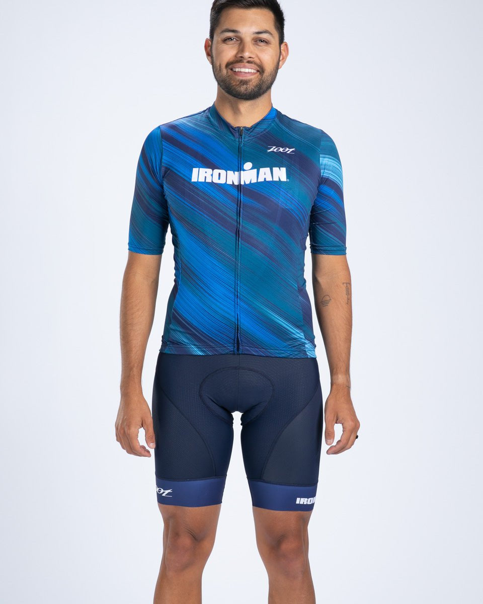 Zoot Sports BIB SHORTS Men's Ltd Cycle Exos Bib - Ironman Navy Heat