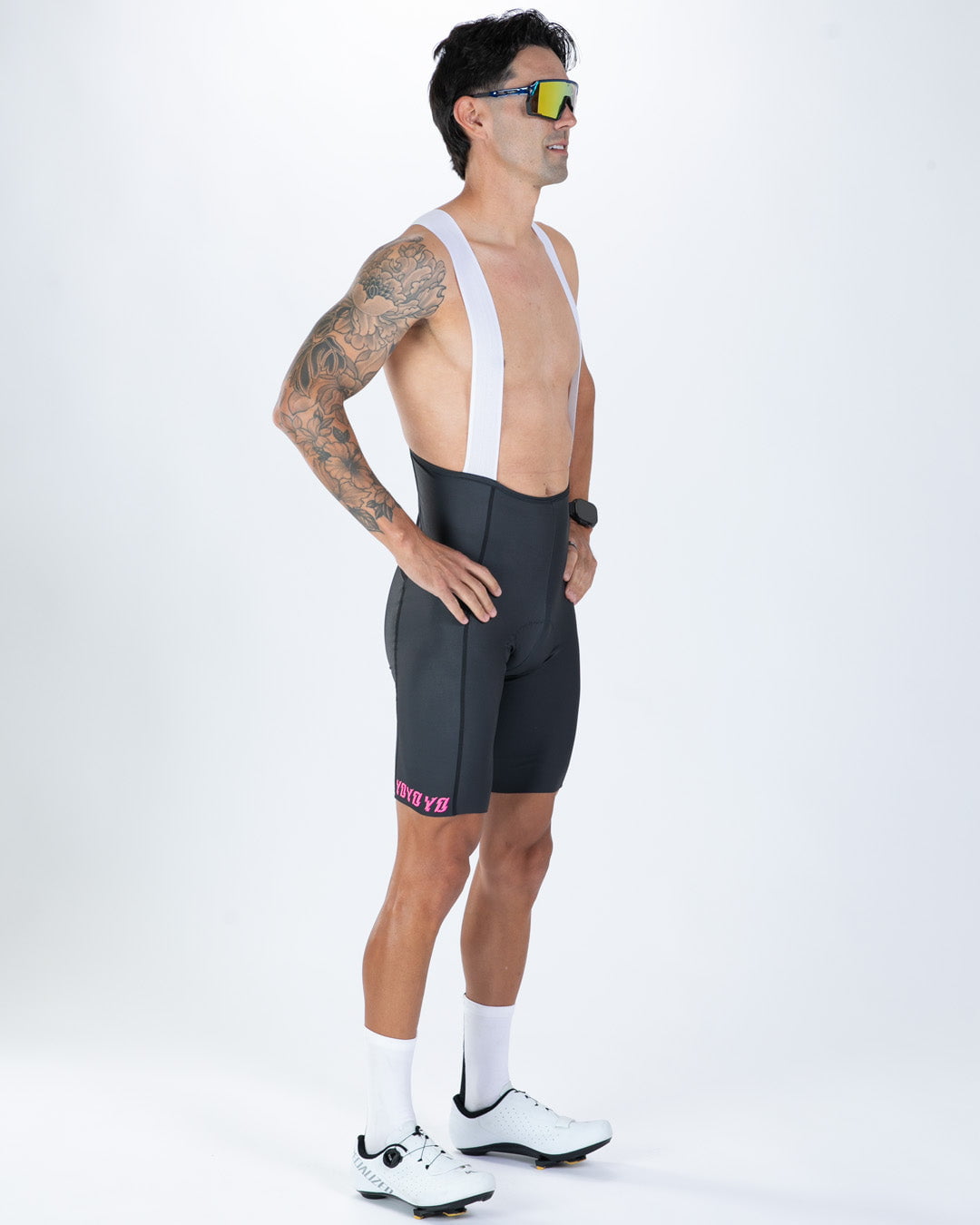 Zoot Sports BIKE BOTTOMS Men's Ltd Cycle Seamless Bib Short - Elements Bolts