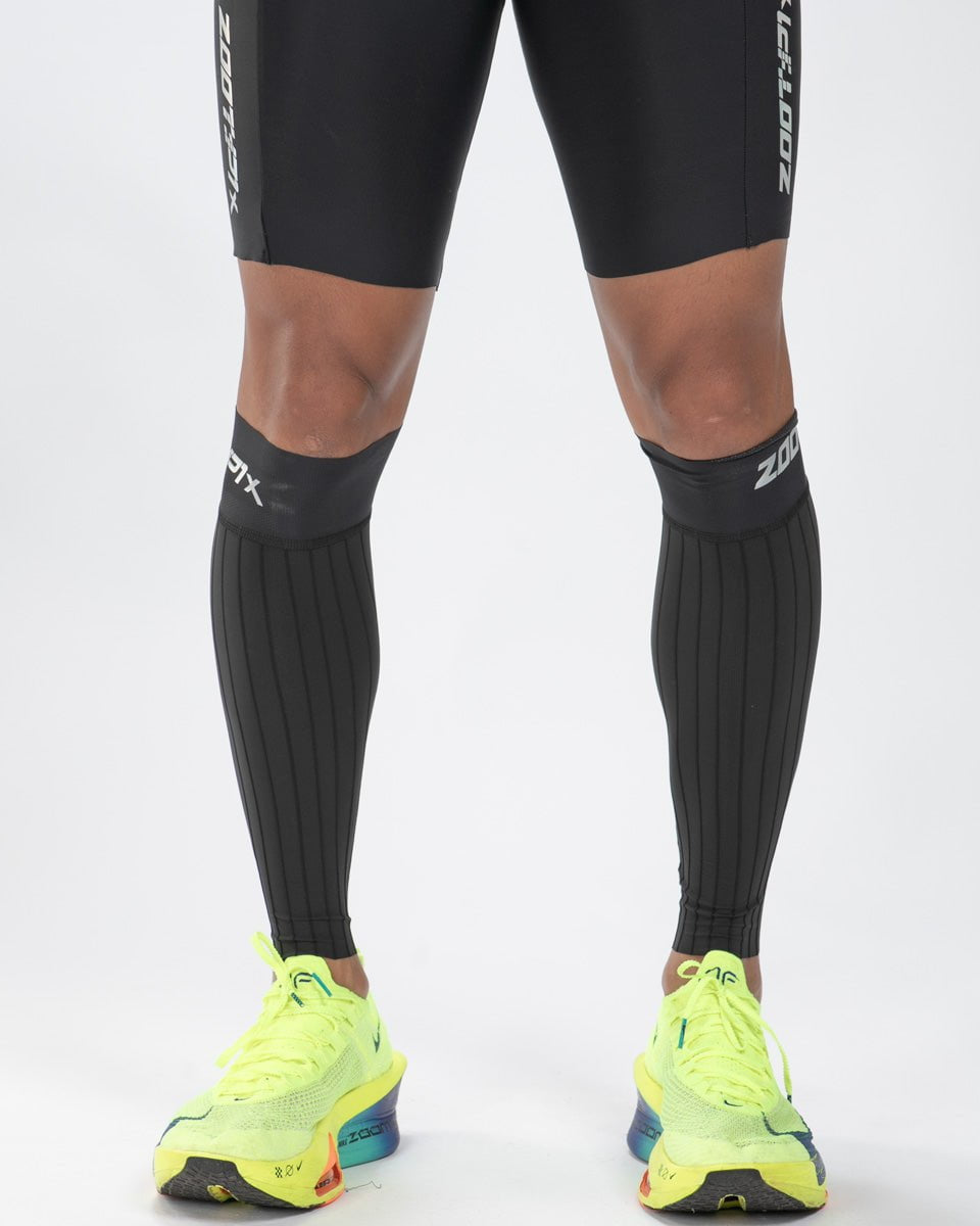 Zoot Sports CALF SLEEVES Unisex Ultra P1x Aero Calf Sleeve - Hyperblack