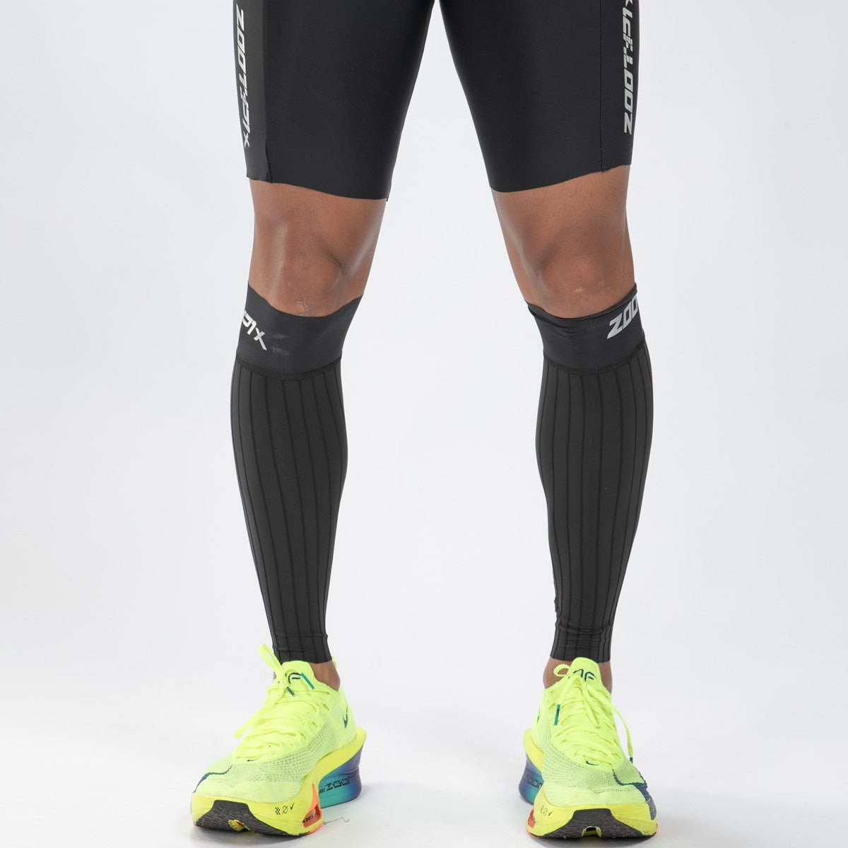 Zoot Sports CALF SLEEVES Unisex Ultra P1x Aero Calf Sleeve - Hyperblack