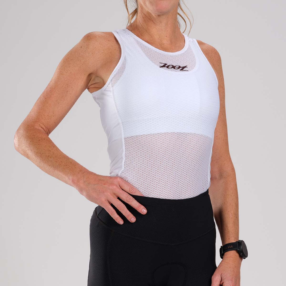 Zoot Sports CYCLE BASE LAYERS Women's LTD Cycle Base Layer - White