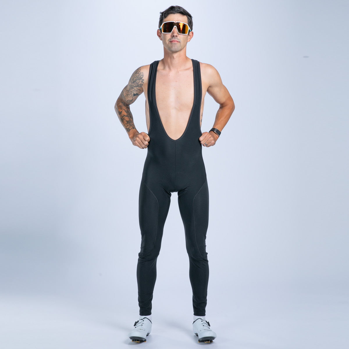 Zoot Sports CYCLE BIBS Men's Elite Cycle Hallocore Thermal Bib Tight - Jet Black