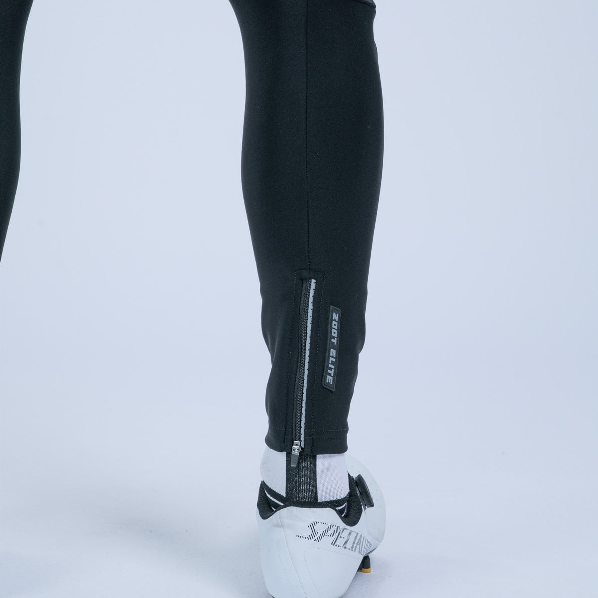 Zoot Sports CYCLE BIBS Men's Elite Cycle Hallocore Thermal Bib Tight - Jet Black