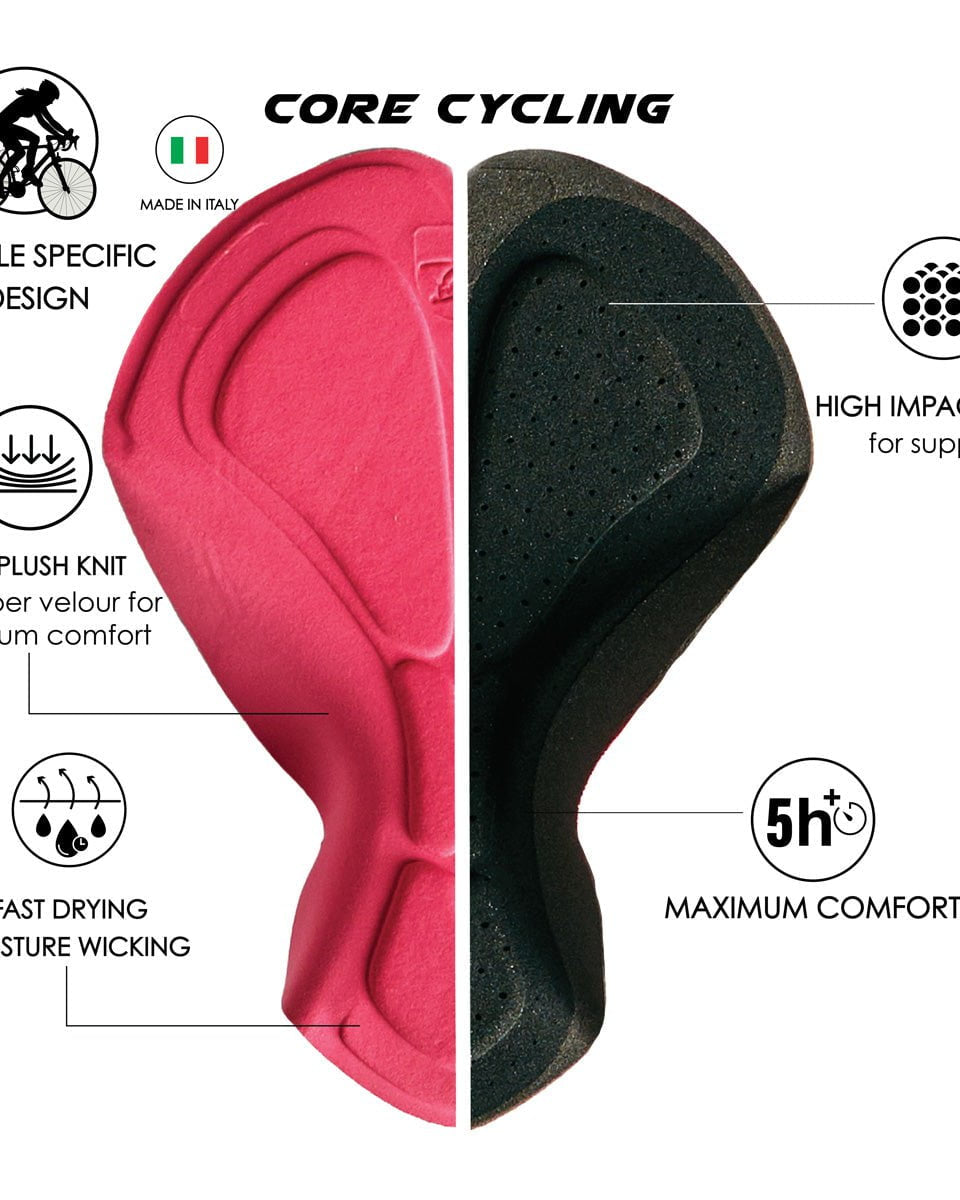 Zoot Sports CYCLE BIBS Women's Core Cycle 7" Bib - Jet Black