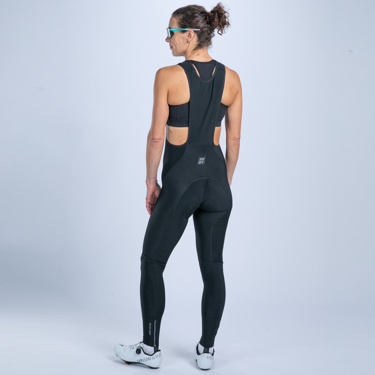 Zoot Sports CYCLE BIBS Women's Cycle Hallocore Thermal Bib Tight - Jet Black