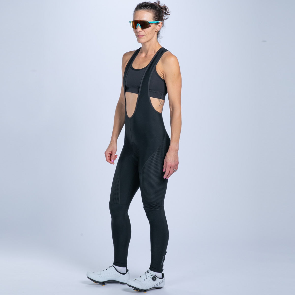 Zoot Sports CYCLE BIBS Women's Cycle Hallocore Thermal Bib Tight - Jet Black