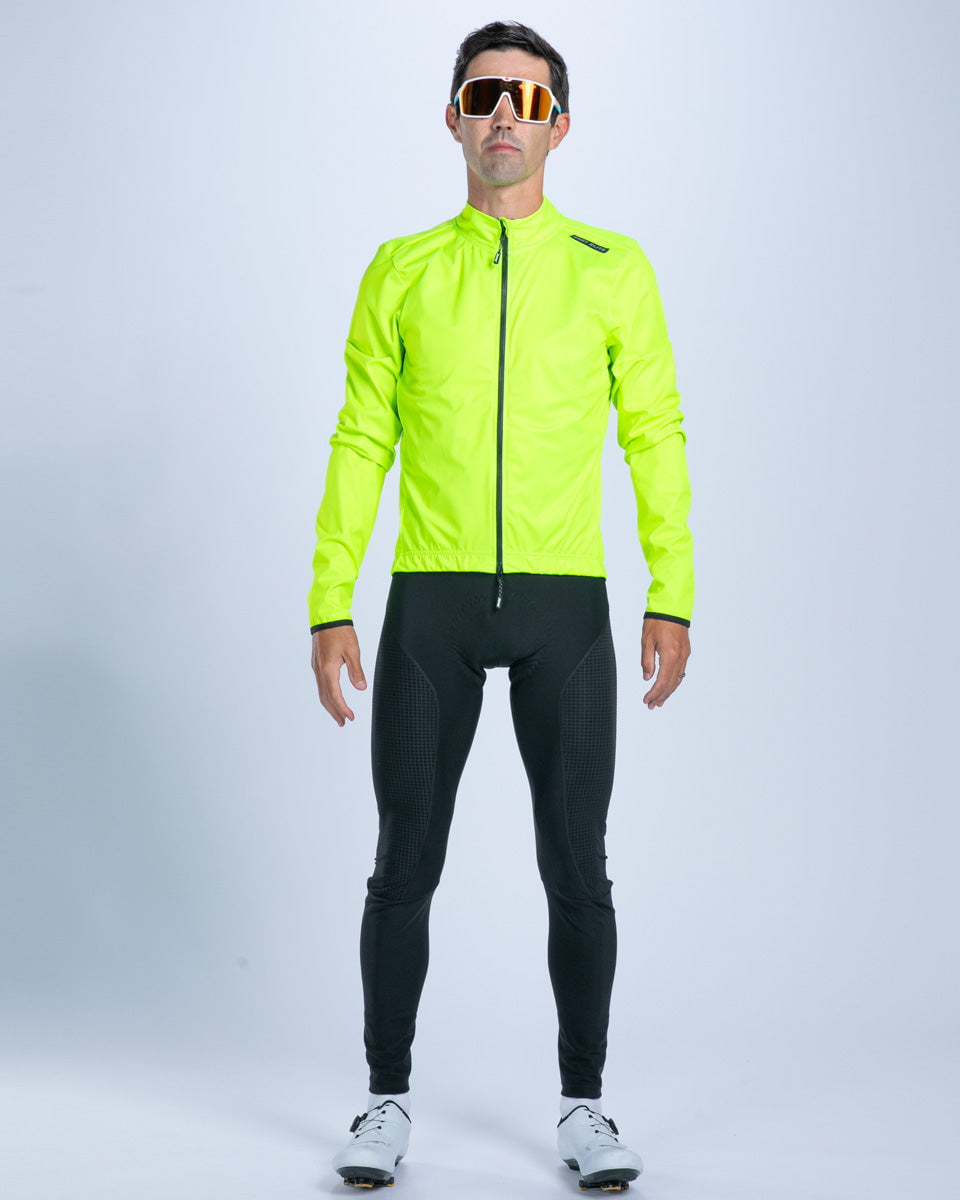 Zoot Sports CYCLE JACKETS Men's Elite Cycle Jacket - Hi Viz Yellow