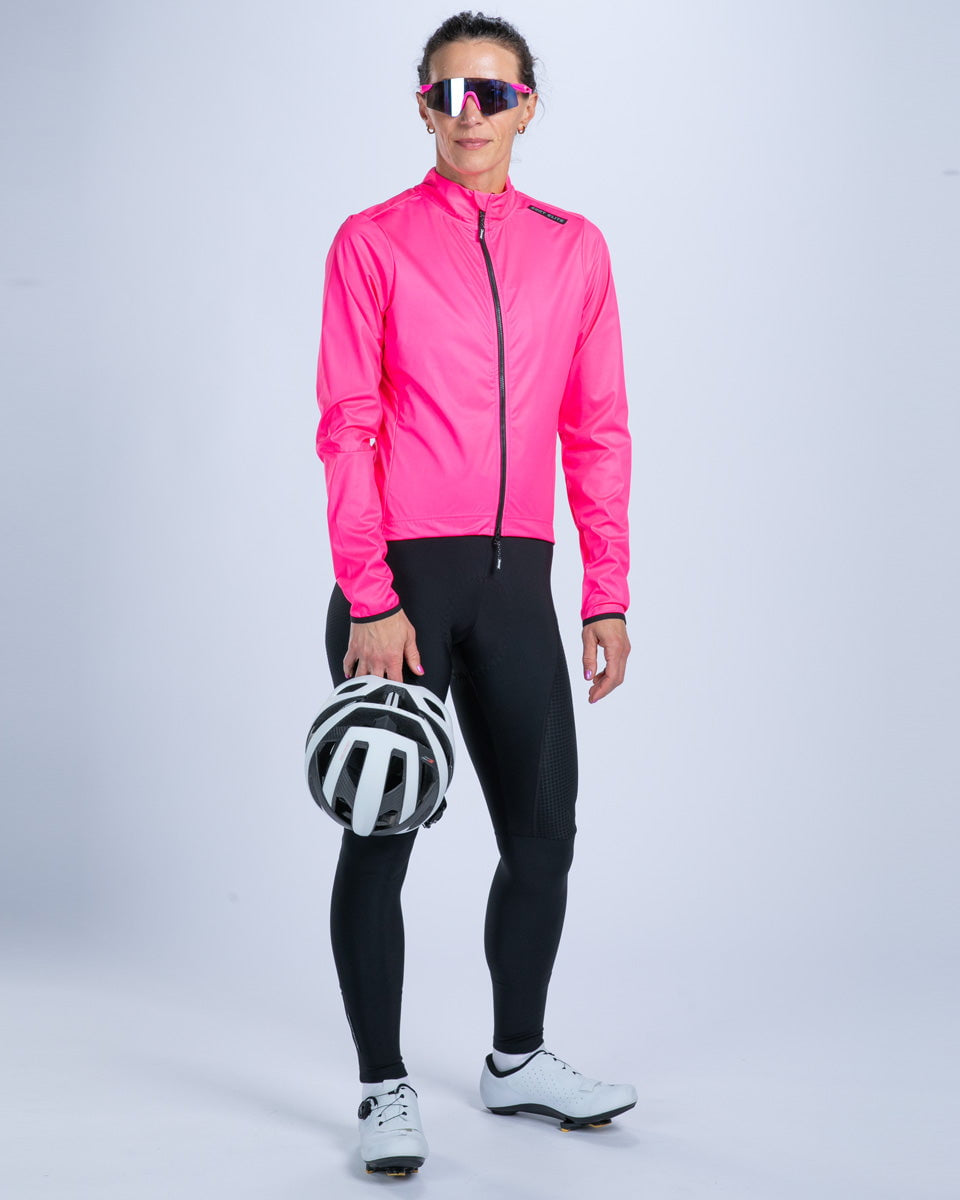 Zoot Sports CYCLE JACKETS Women's Elite Cycle Jacket - Hi Viz Pink