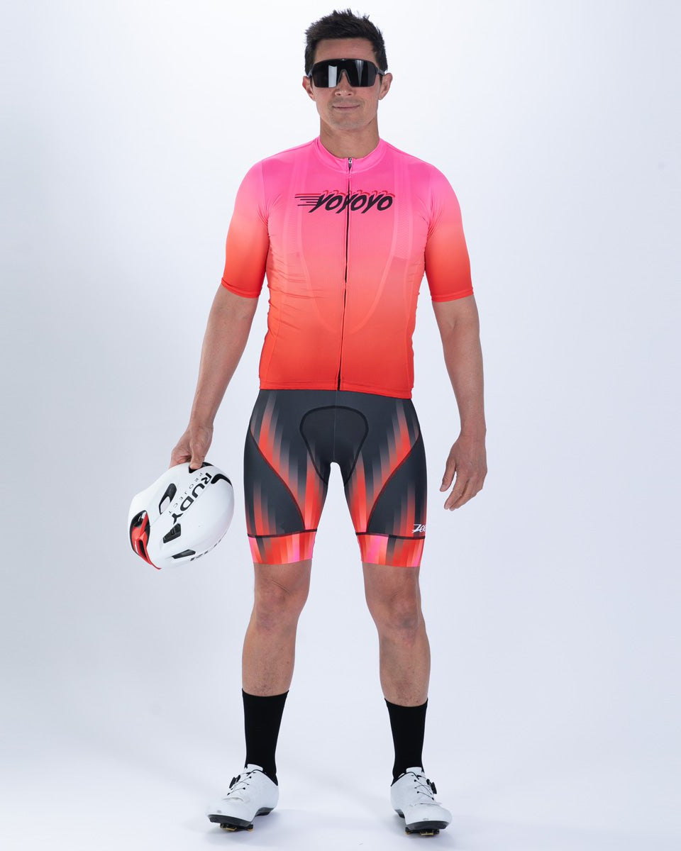 Zoot Sports CYCLE JERSEYS Men's Ltd Cycle Aero Jersey - Yo Yo Yo Fade