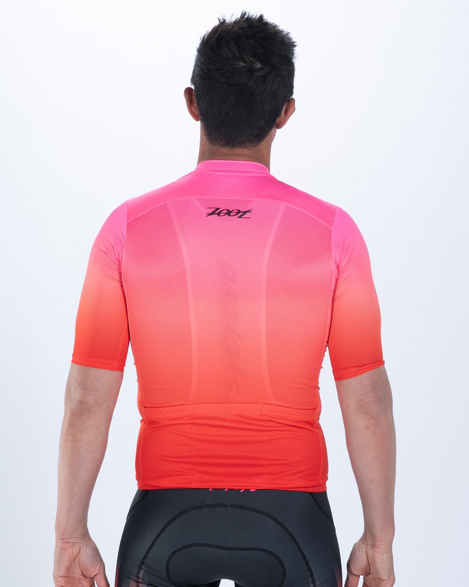 Zoot Sports CYCLE JERSEYS Men's Ltd Cycle Aero Jersey - Yo Yo Yo Fade