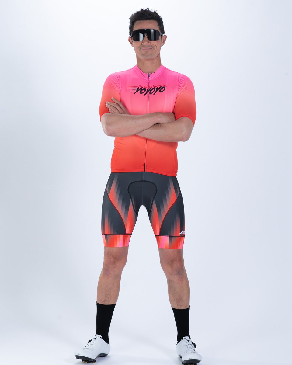 Zoot Sports CYCLE JERSEYS Men's Ltd Cycle Aero Jersey - Yo Yo Yo Fade