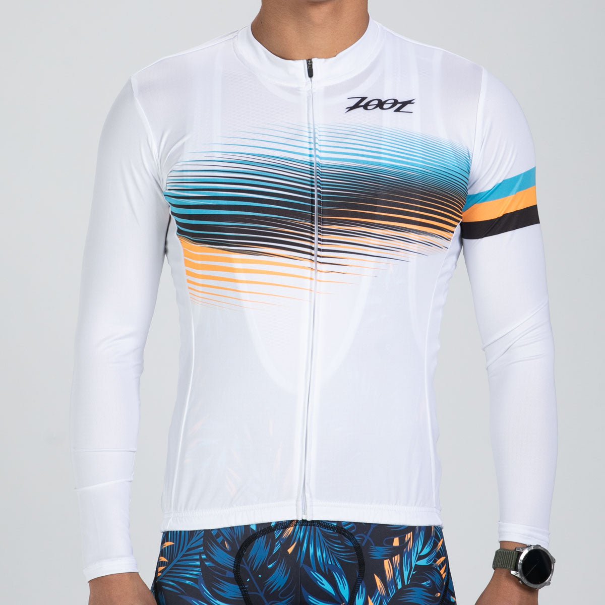 Zoot Sports CYCLE JERSEYS Men's Ltd Cycle Sun Stop Ls Jersey - Club Aloha