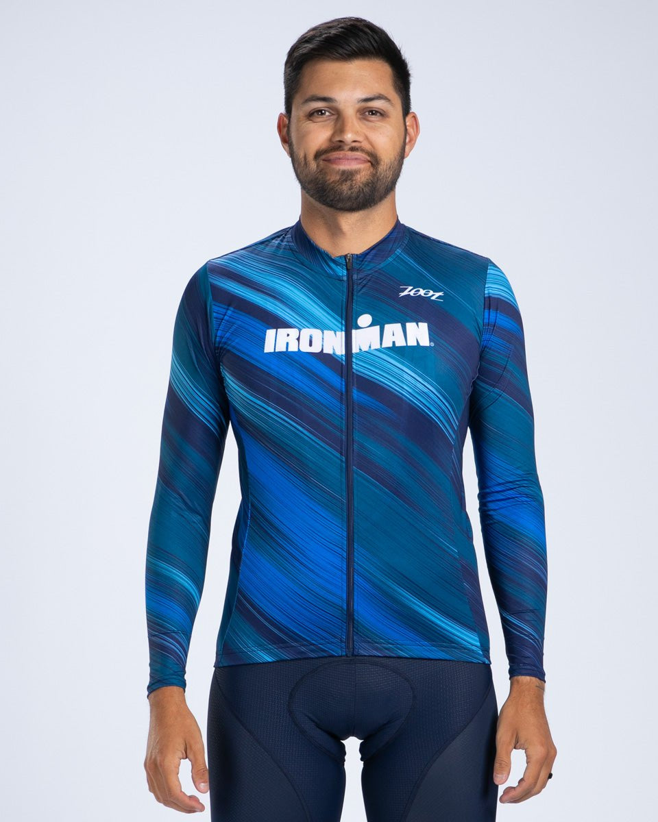 Zoot Sports CYCLE JERSEYS Men's Ltd Cycle Sun Stop Ls Jersey - IM Heat