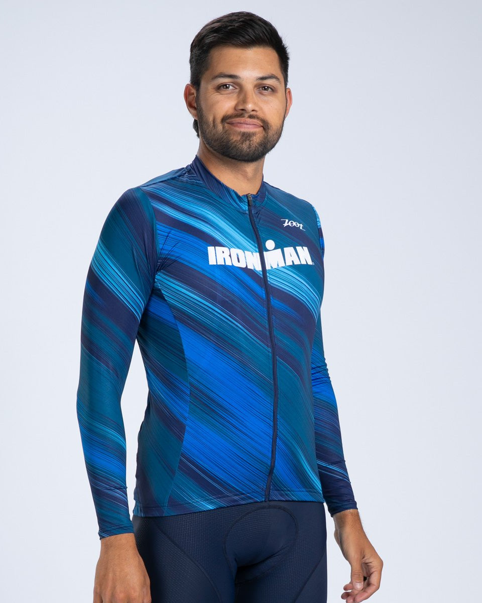 Zoot Sports CYCLE JERSEYS Men's Ltd Cycle Sun Stop Ls Jersey - IM Heat