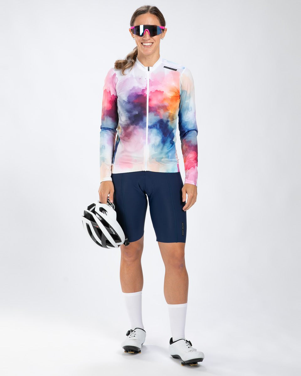Zoot Sports CYCLE JERSEYS Women's Elite Cycle Ls Aero Jersey - Chromoflow