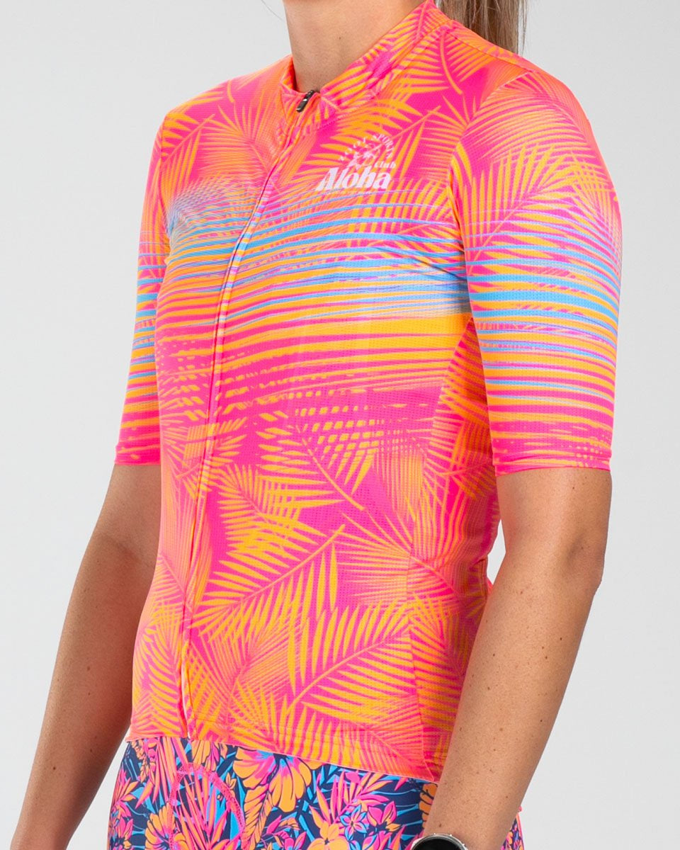 Zoot Sports CYCLE JERSEYS Women's Ltd Cycle Aero Jersey - Club Aloha
