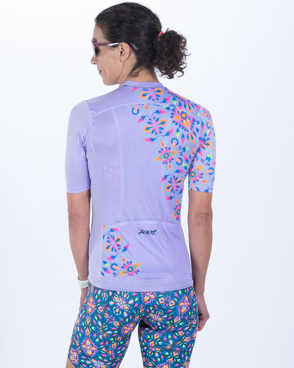 Zoot Sports CYCLE JERSEYS Women's Ltd Cycle Aero Jersey - Kaleidoscope
