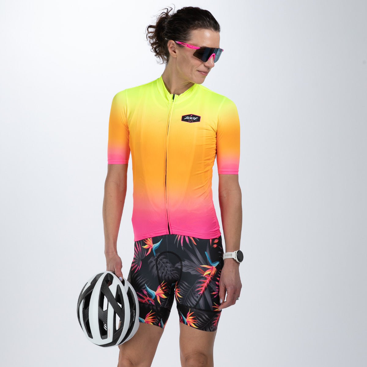 Zoot Sports CYCLE JERSEYS Women's Ltd Cycle Aero Jersey - Tropical Magic