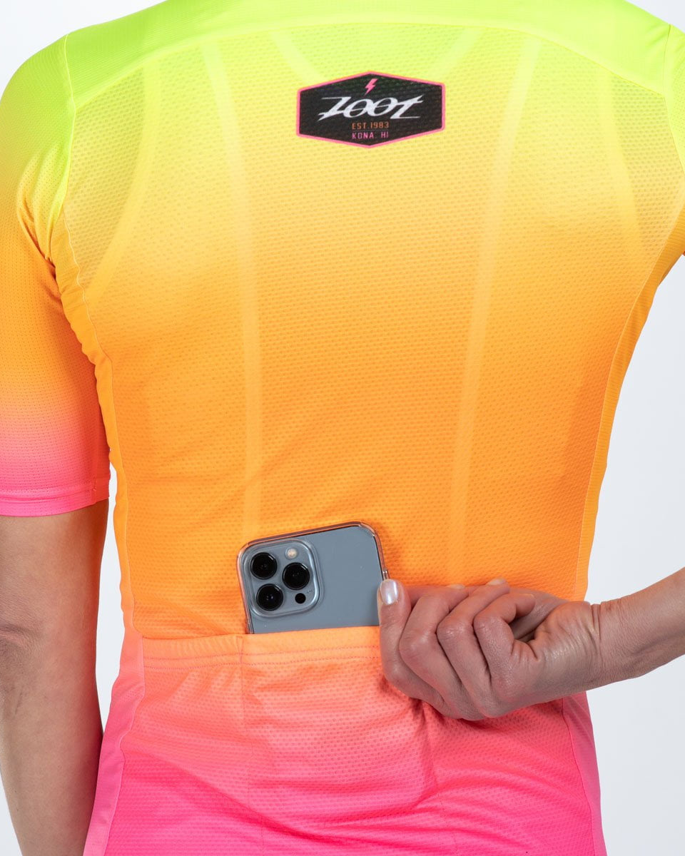 Zoot Sports CYCLE JERSEYS Women's Ltd Cycle Aero Jersey - Tropical Magic