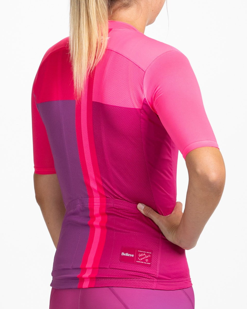 Zoot Sports CYCLE JERSEYS Women's Ltd Cycle Aero Jersey With Exposed Zipper - Believe