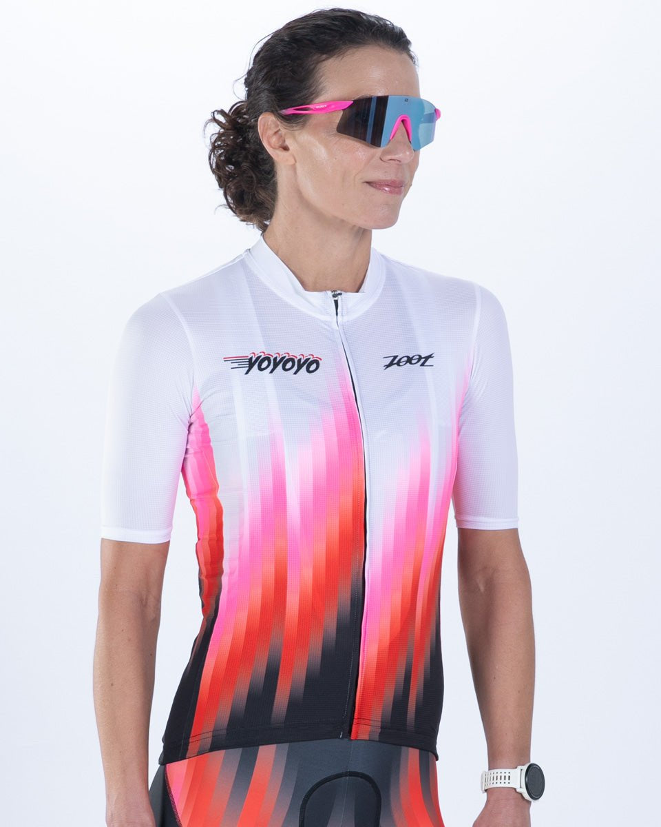 Zoot Sports CYCLE JERSEYS Women's Ltd Cycle Aero Jersey - Yo Yo Yo