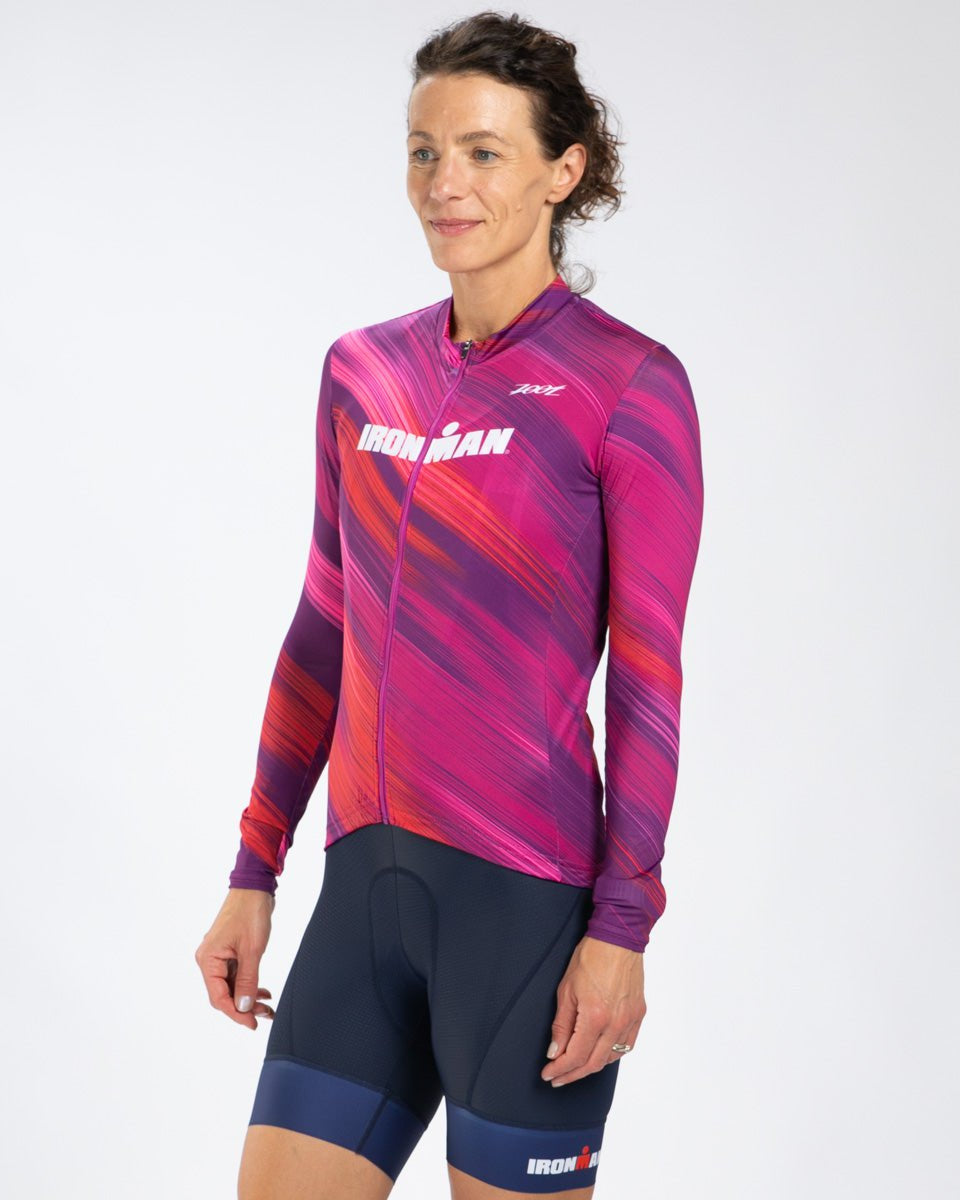 Zoot Sports CYCLE JERSEYS Women's Ltd Cycle Sun Stop Ls Jersey - IM Heat