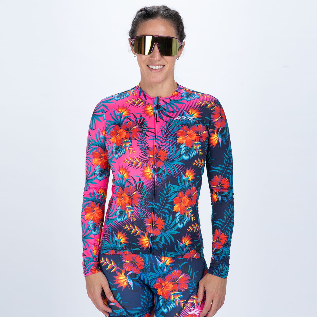 Zoot Sports CYCLE JERSEYS Women's Ltd Cycle Sun Stop Ls Jersey - Queen K