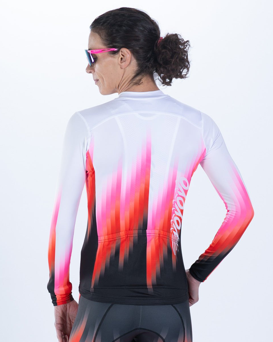 Zoot Sports CYCLE JERSEYS Women's Ltd Cycle Sun Stop Ls Jersey - Yo Yo Yo