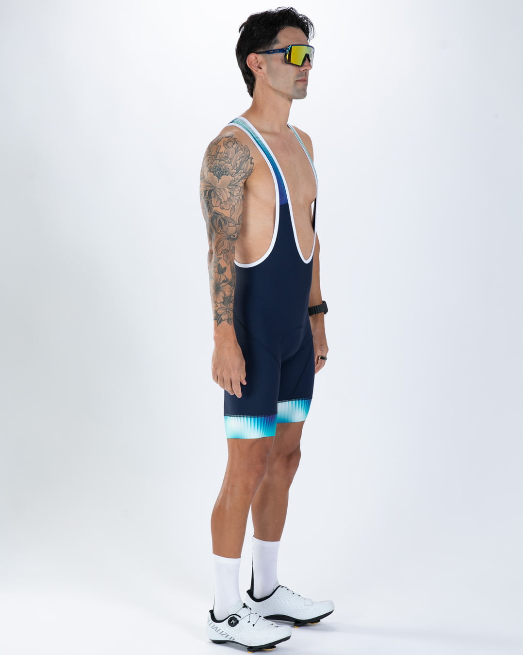 Zoot Sports CYCLE SHORTS Men's Ltd Cycle Exos Bib Short Navy - Prism