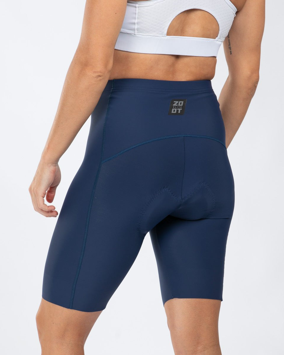 Zoot Sports CYCLE SHORTS Women's Elite Cycle High-Rise Short - Deep Navy