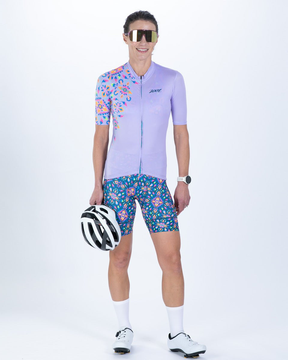 Zoot Sports CYCLE SHORTS Women's Ltd Cycle High-Rise Short - Kaleidoscope