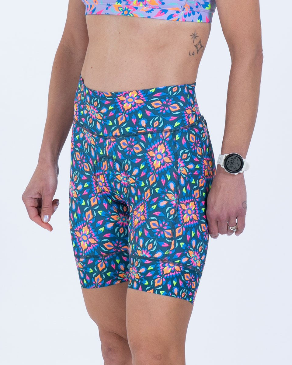 Zoot Sports CYCLE SHORTS Women's Ltd Cycle High-Rise Short - Kaleidoscope