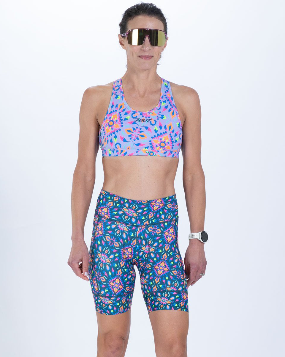 Zoot Sports CYCLE SHORTS Women's Ltd Cycle High-Rise Short - Kaleidoscope