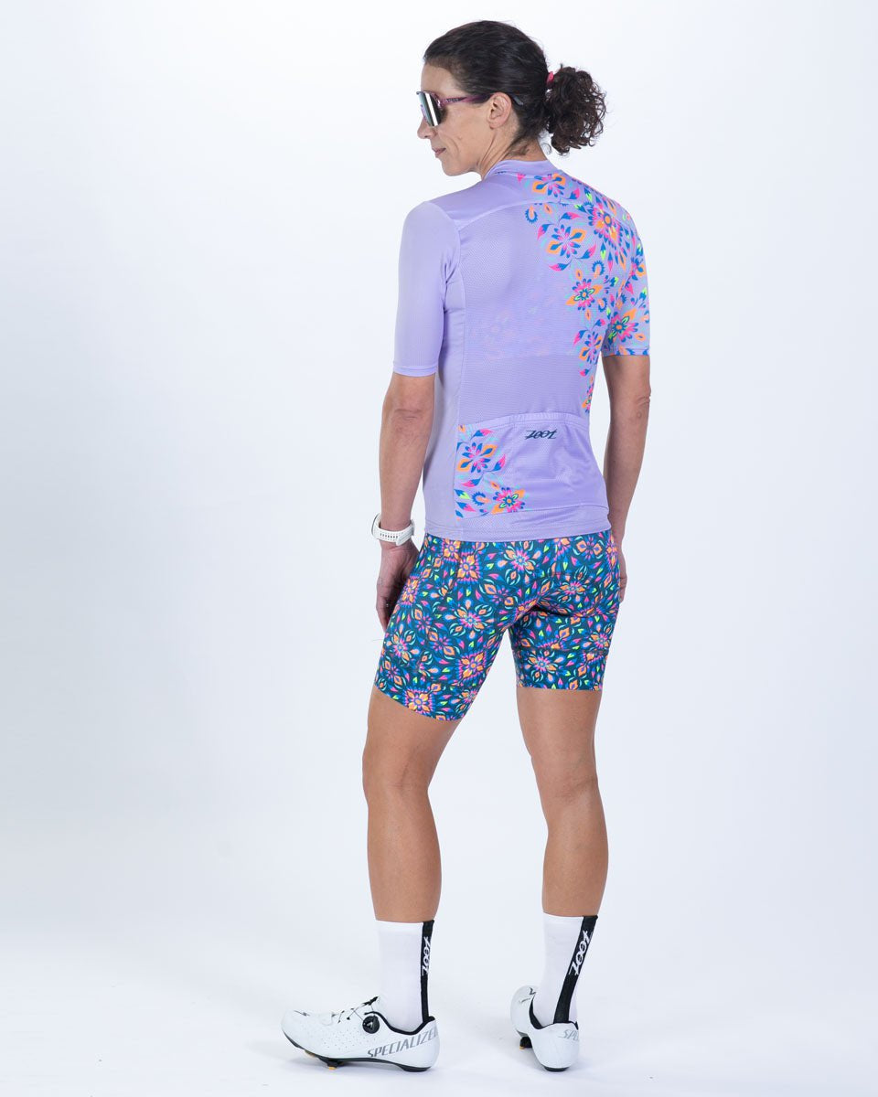 Zoot Sports CYCLE SHORTS Women's Ltd Cycle High-Rise Short - Kaleidoscope