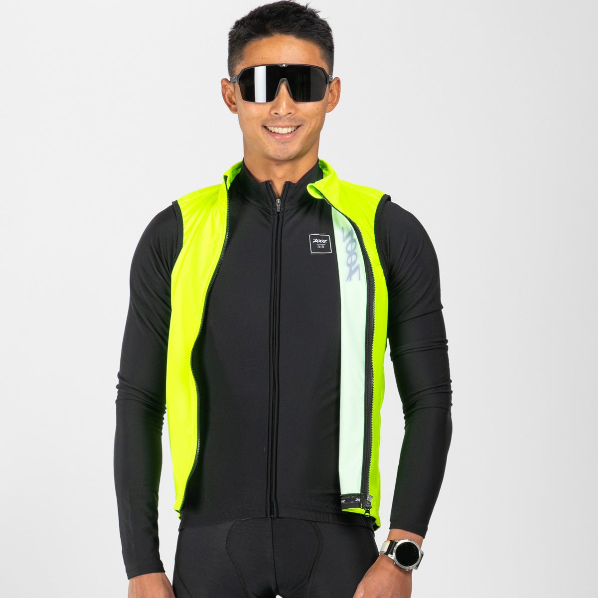 Zoot Sports CYCLE VESTS Men's Elite Cycle Vest - Safety Yellow