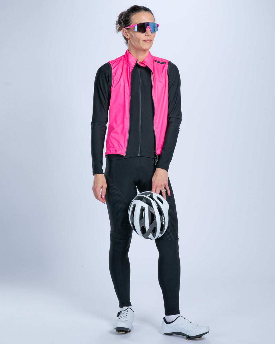 Zoot Sports CYCLE VESTS Women's Elite Cycle Vest - Hi Viz Pink