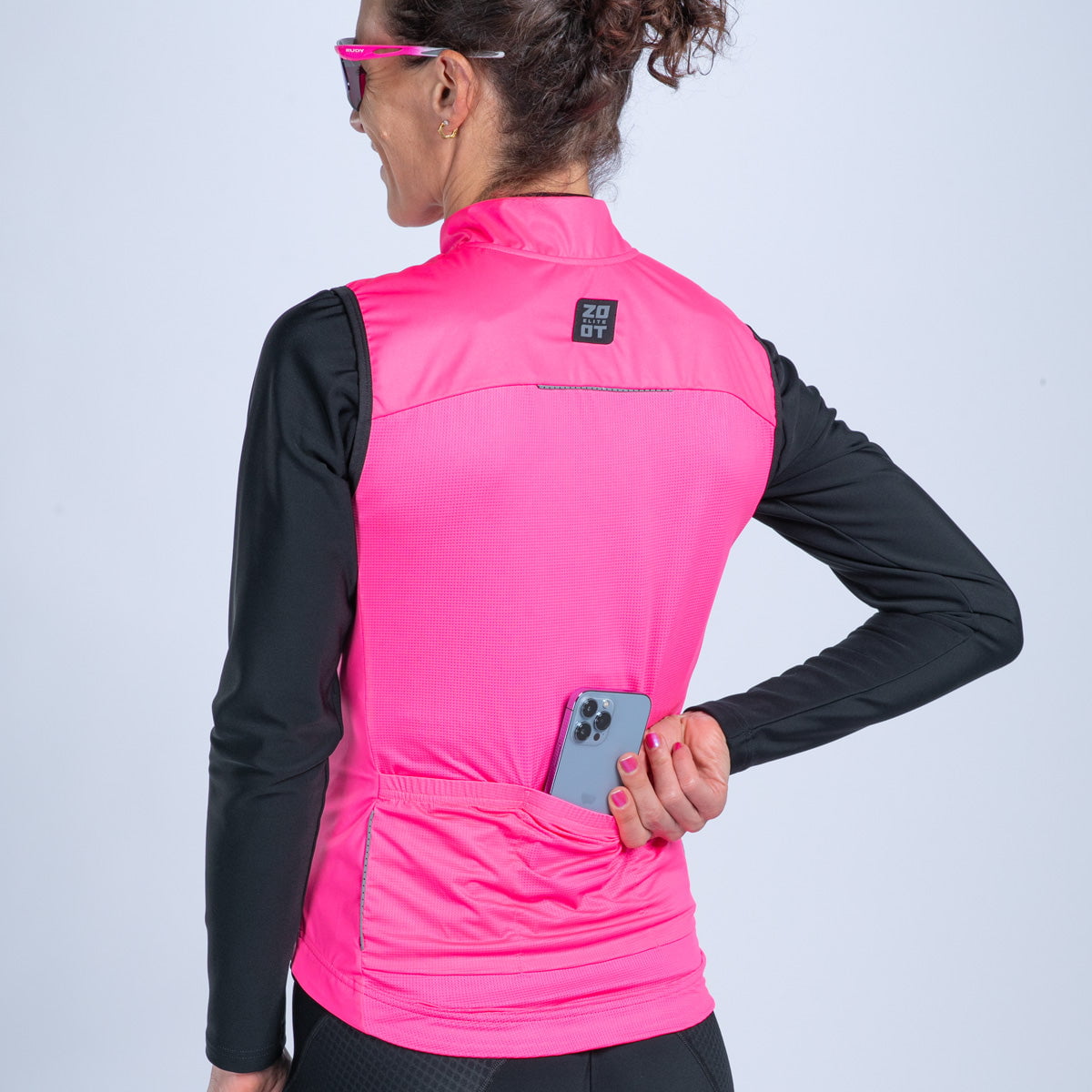 Zoot Sports CYCLE VESTS Women's Elite Cycle Vest - Hi Viz Pink