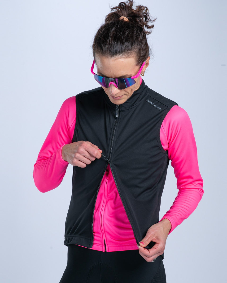 Zoot Sports CYCLE VESTS Women's Elite Cycle Vest - Jet Black