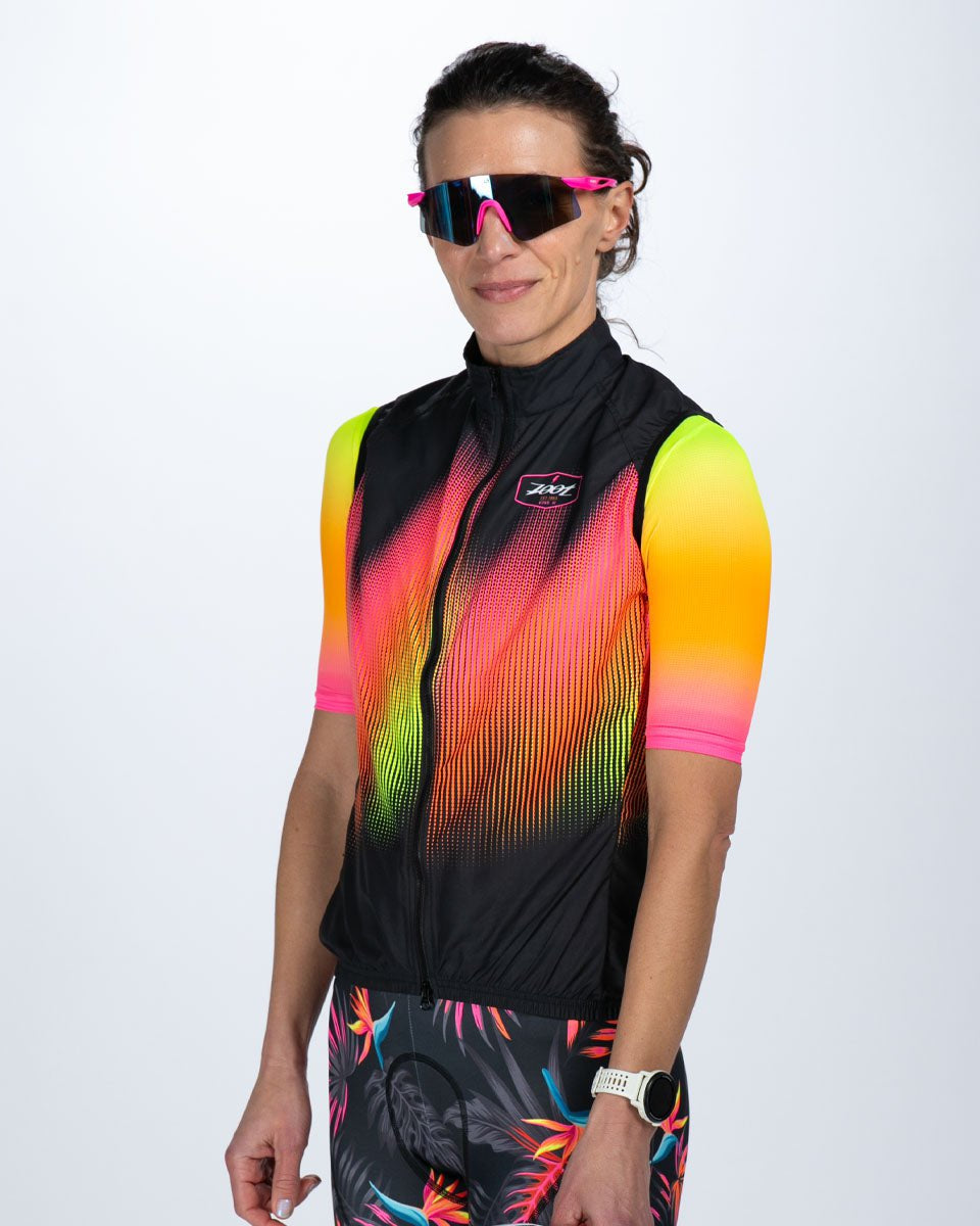 Zoot Sports CYCLE VESTS Women's Ltd Cycle Vest - Tropical Magic