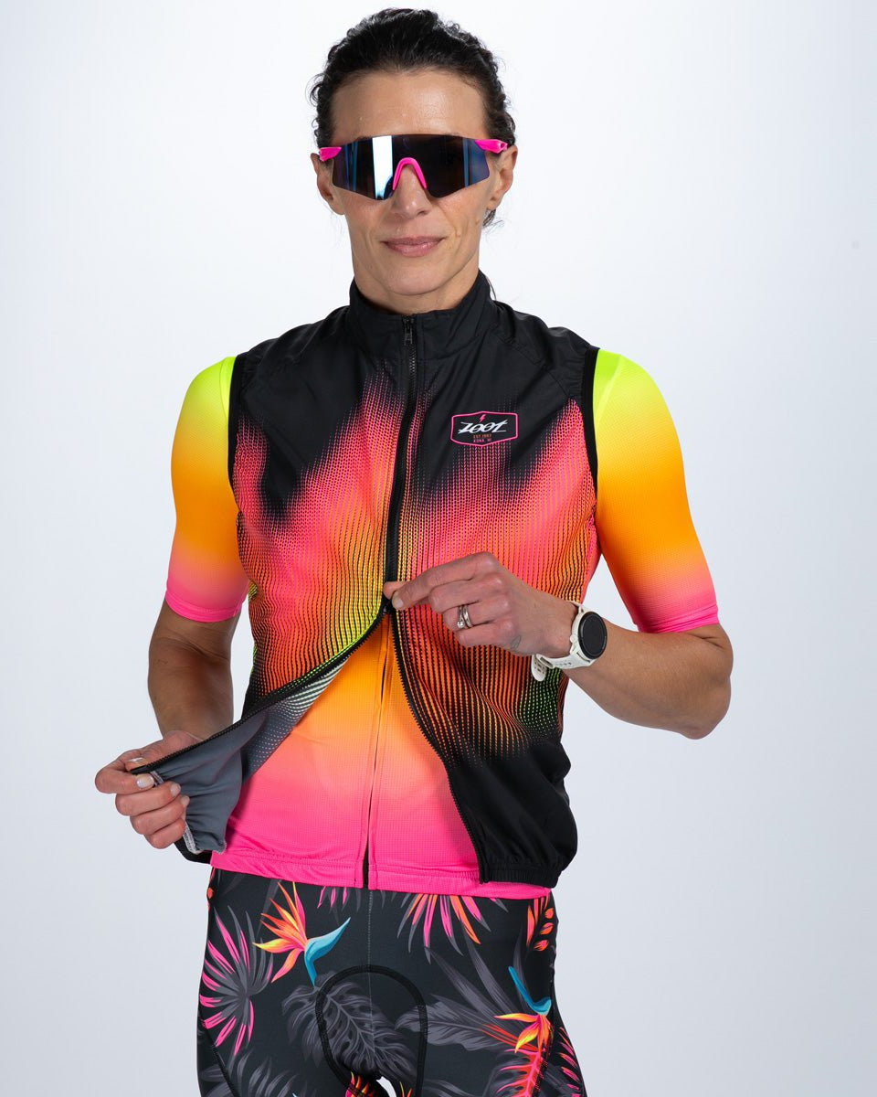 Zoot Sports CYCLE VESTS Women's Ltd Cycle Vest - Tropical Magic