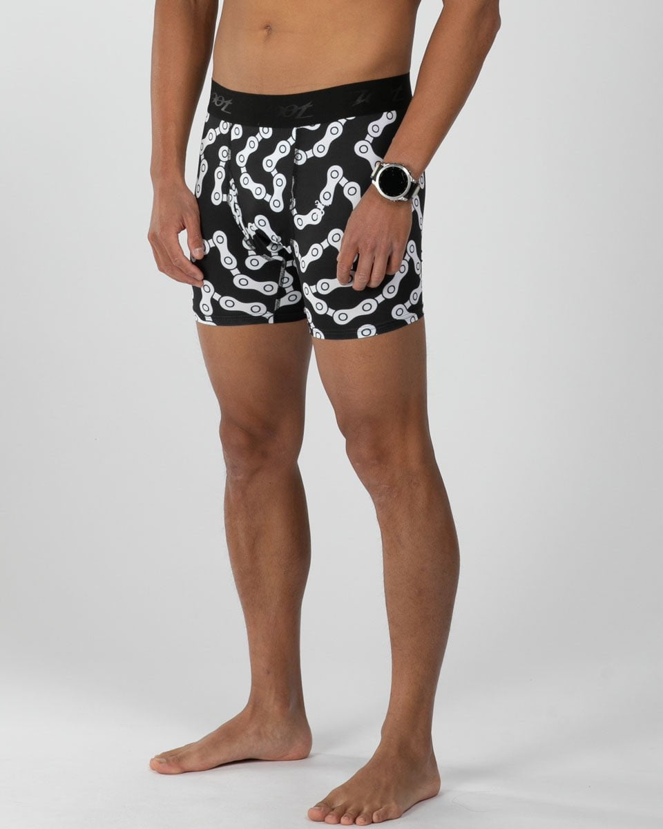 Zoot Sports LIFESTYLE Men's Ltd Boxer Brief - Bike Chain
