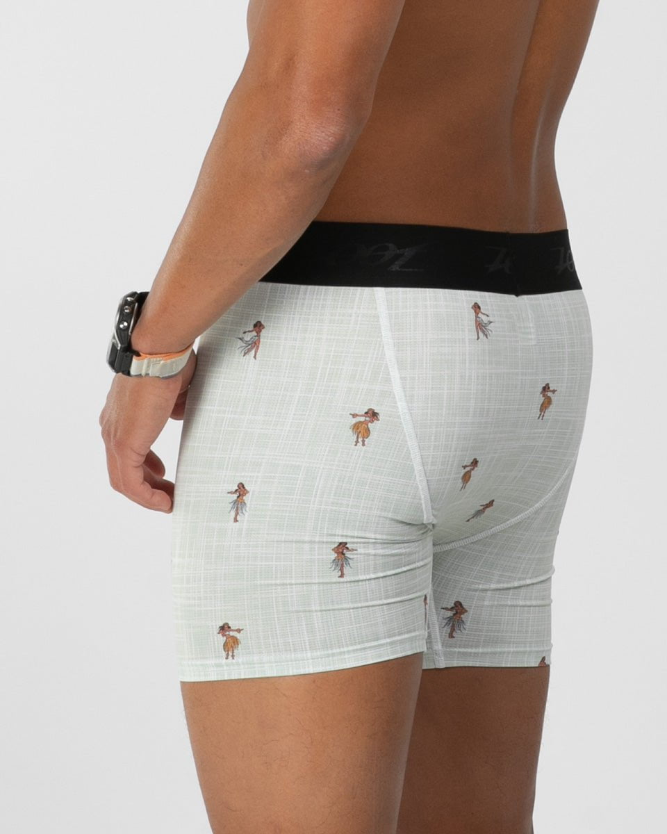Zoot Sports LIFESTYLE Men's Ltd Boxer Brief - Hula Girl