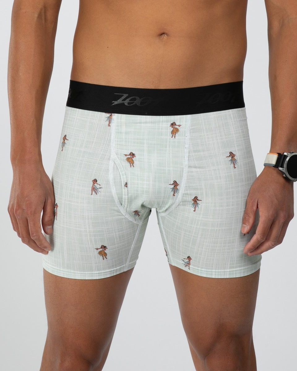 Zoot Sports LIFESTYLE Men's Ltd Boxer Brief - Hula Girl