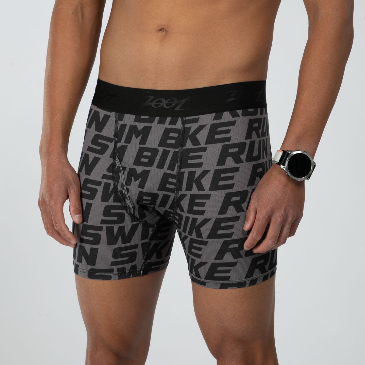 Zoot Sports LIFESTYLE Men's Ltd Boxer Brief - SBR Black