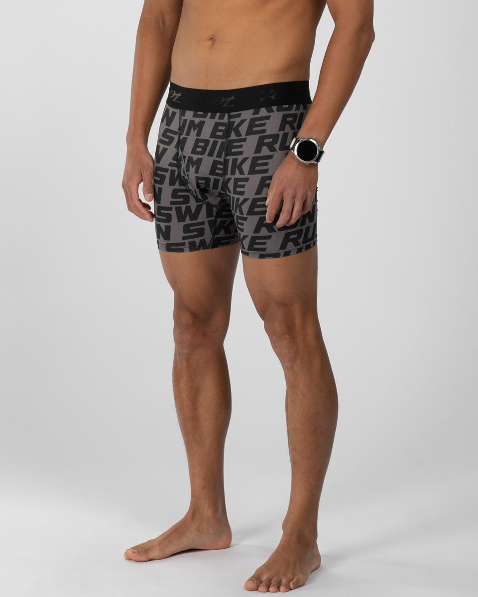 Zoot Sports LIFESTYLE Men's Ltd Boxer Brief - SBR Black