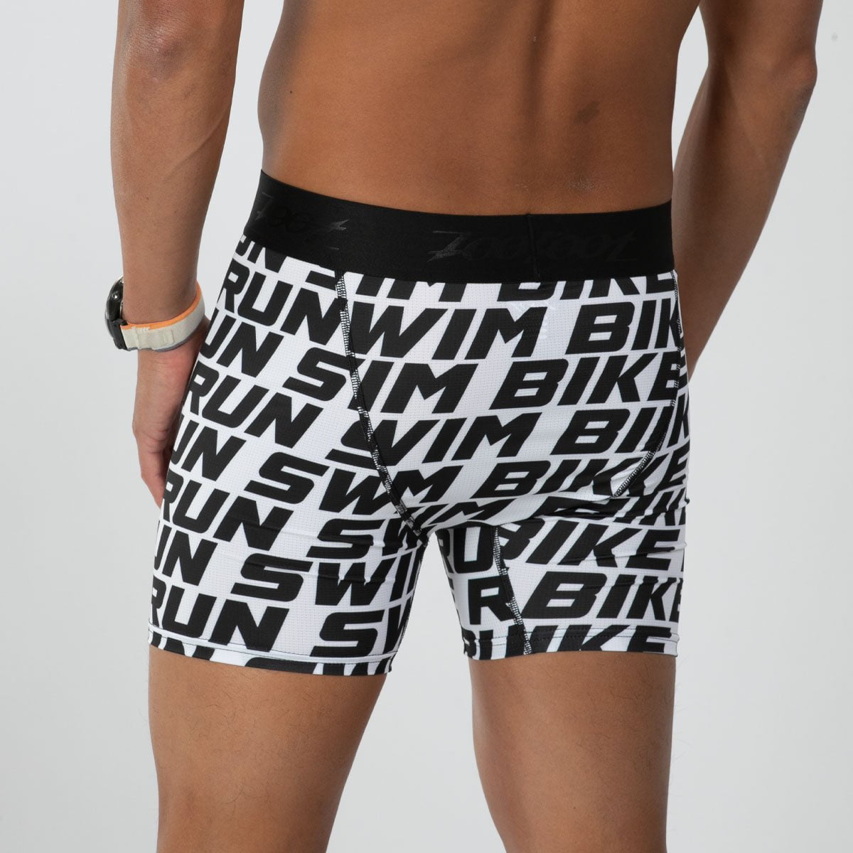 Zoot Sports LIFESTYLE Men's Ltd Boxer Brief - SBR White