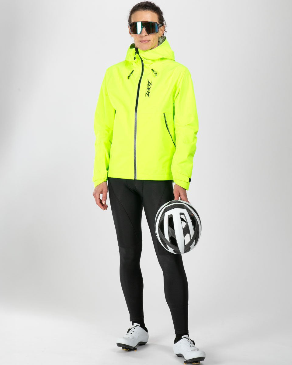 Zoot Sports OUTERWEAR Women's Elite FlashJacket - Safety Yellow