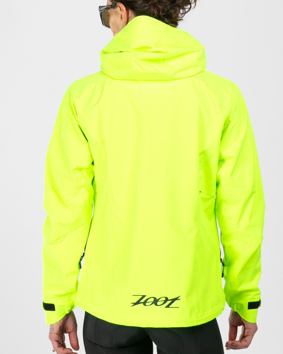 Zoot Sports OUTERWEAR Women's Elite FlashJacket - Safety Yellow