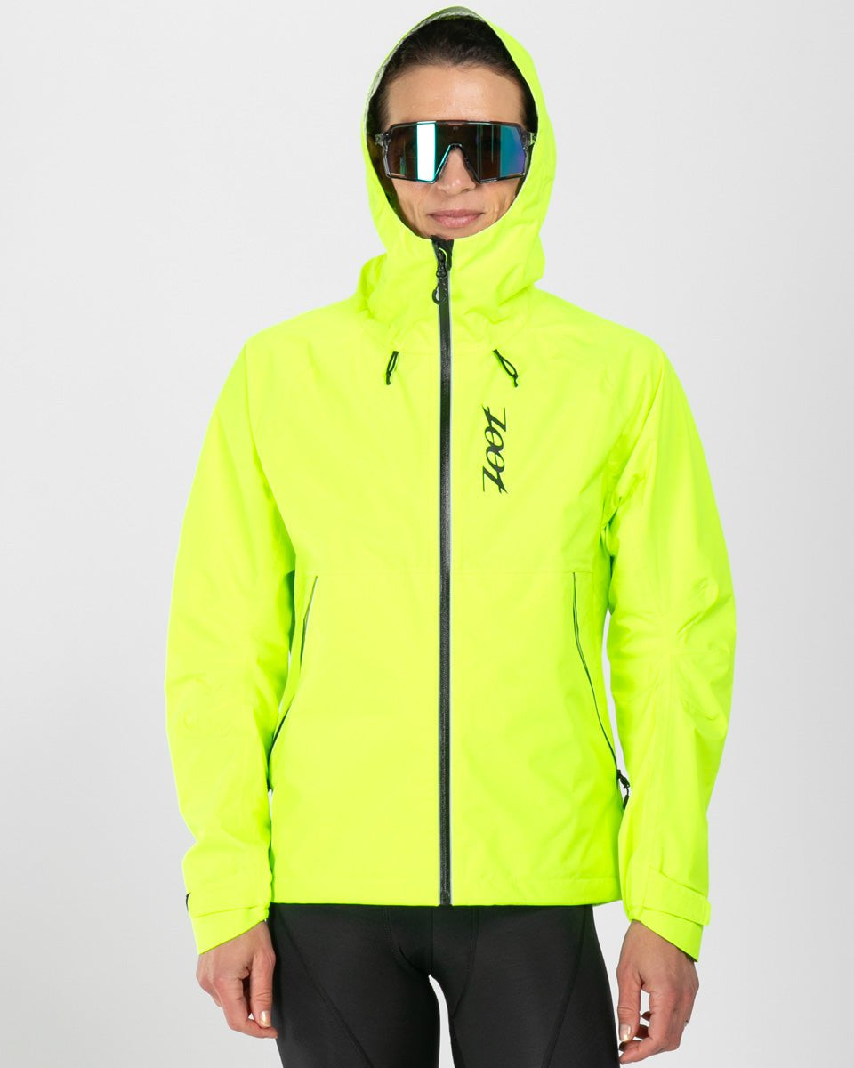 Zoot Sports OUTERWEAR Women's Elite FlashJacket - Safety Yellow