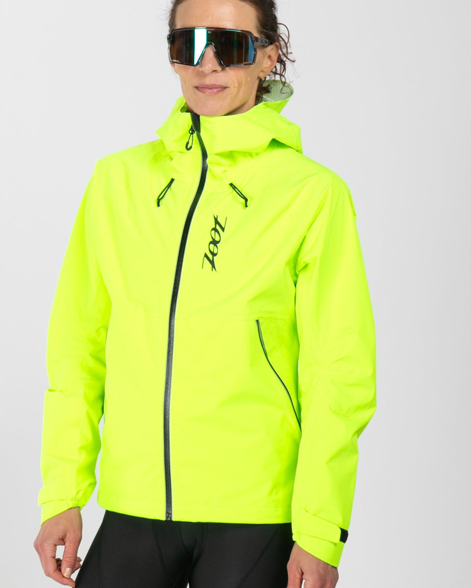 Zoot Sports OUTERWEAR Women's Elite FlashJacket - Safety Yellow